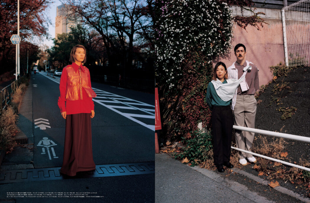 Styled by Shotaro Yamaguchi
花椿 TOKYO STORY