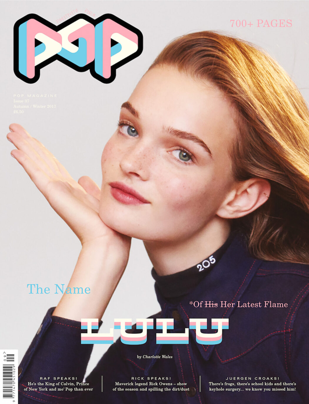 Hair by Shingo Shibata
pop magazine cover
