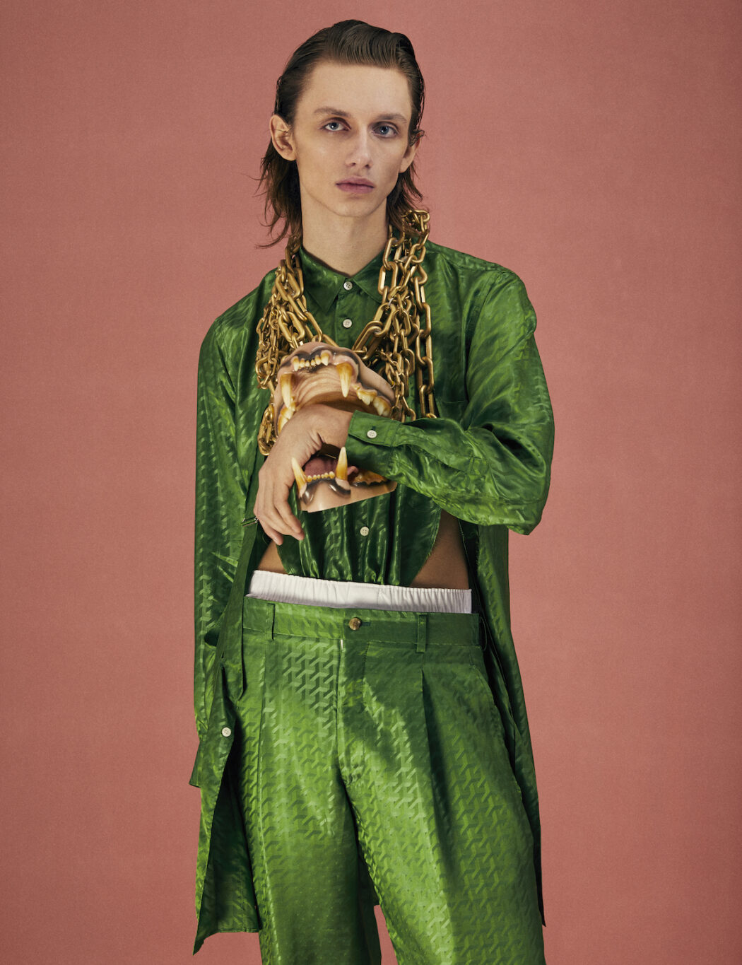 Hair by Yusuke Morioka
V MAN magazine