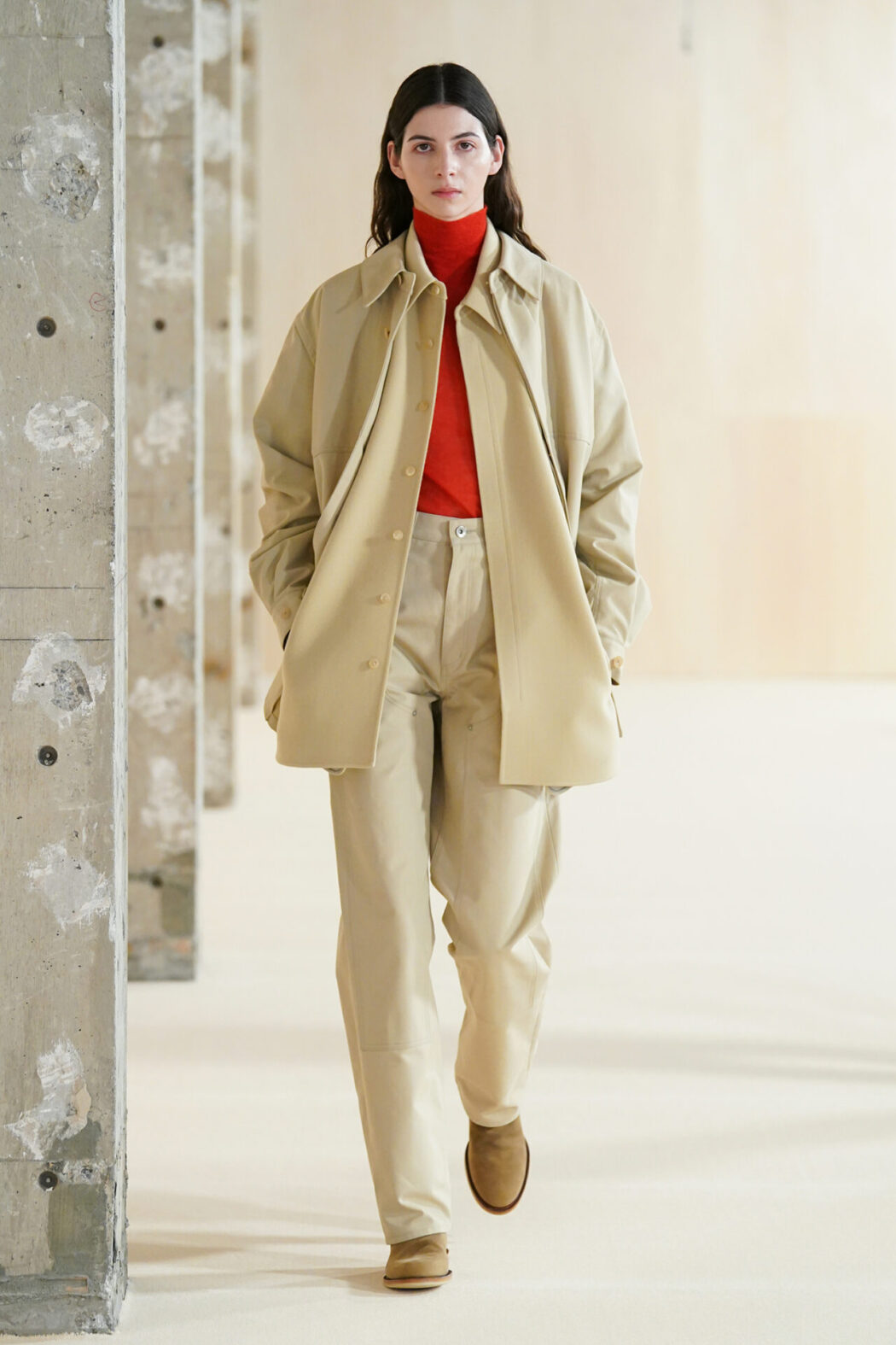 Hair by Shingo Shibata
AURALEE AW22