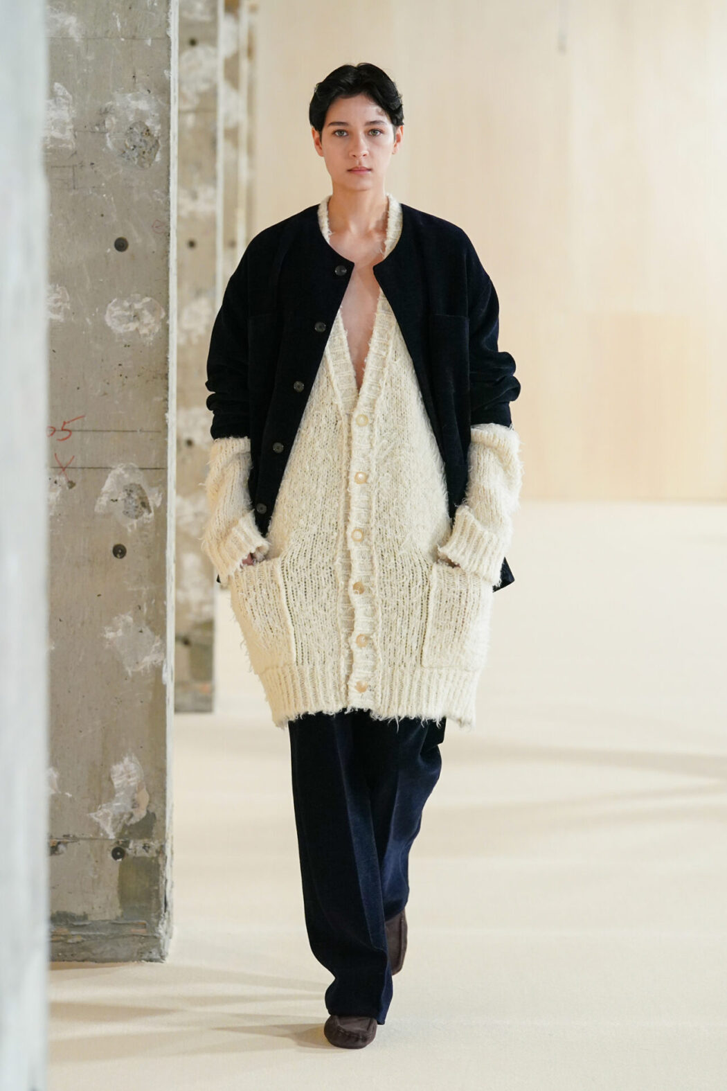 Hair by Shingo Shibata
AURALEE AW22