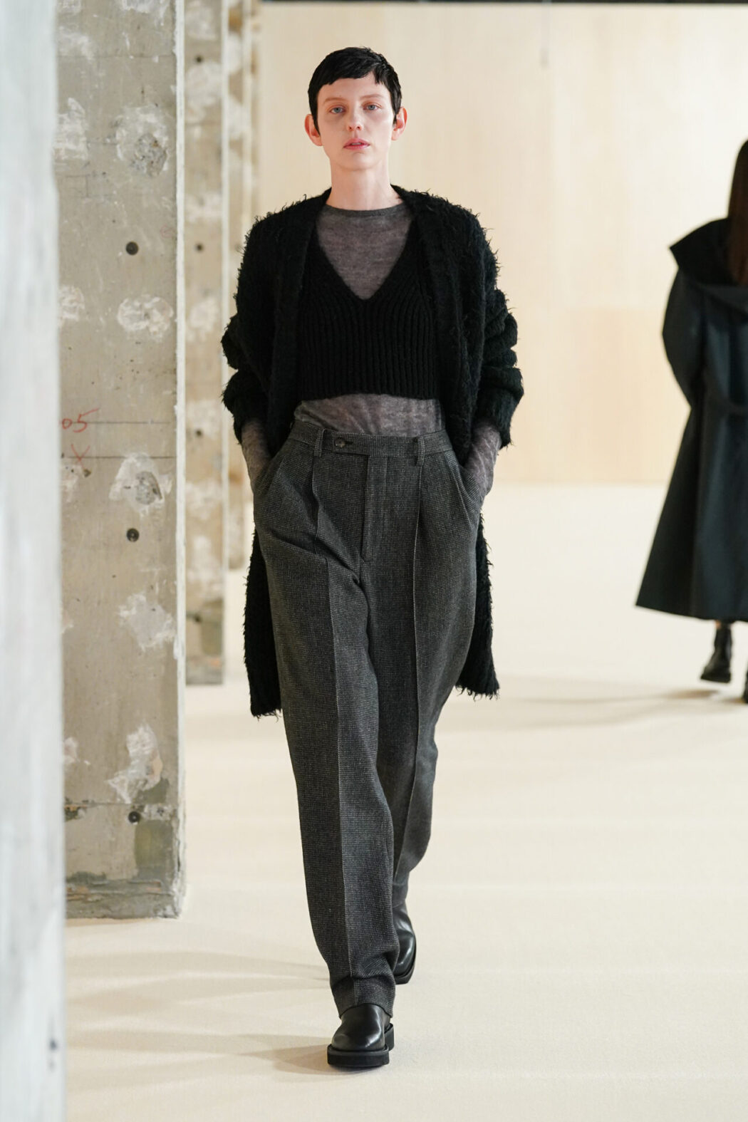 Hair by Shingo Shibata
AURALEE AW22