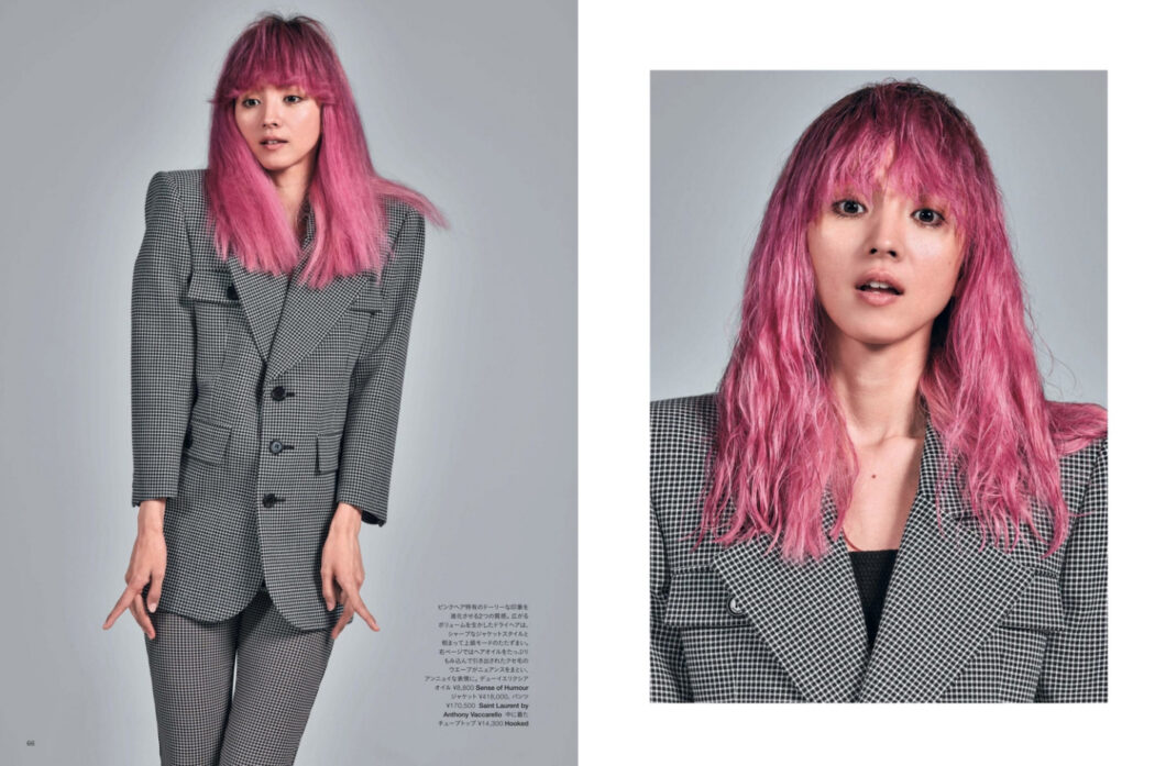 Make up by Yumi Endo
Harper's BAZAAR July / August issue 2022