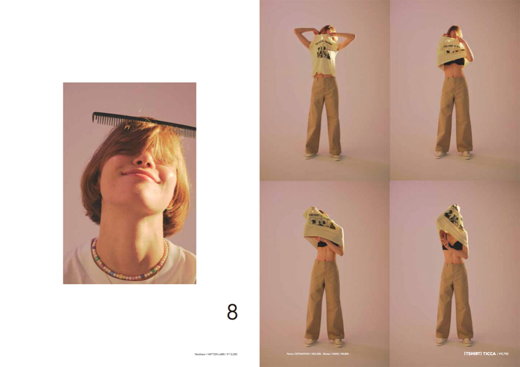 Hair by Shingo Shibata
ESTNATION Tshirt campaign