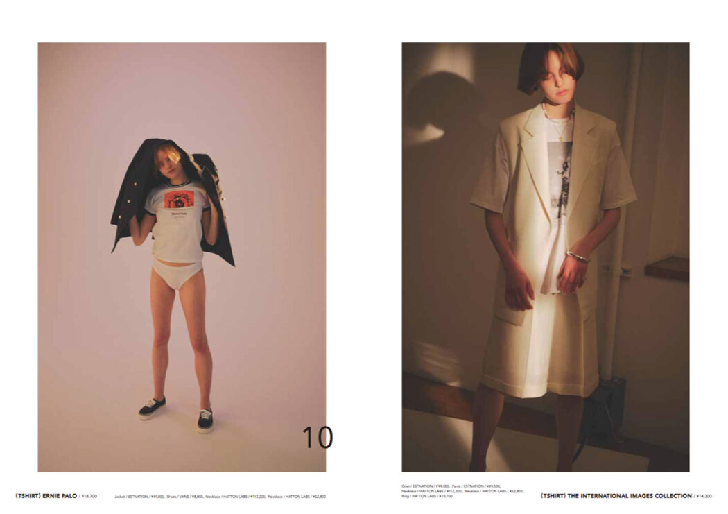 Hair by Shingo Shibata
ESTNATION Tshirt campaign