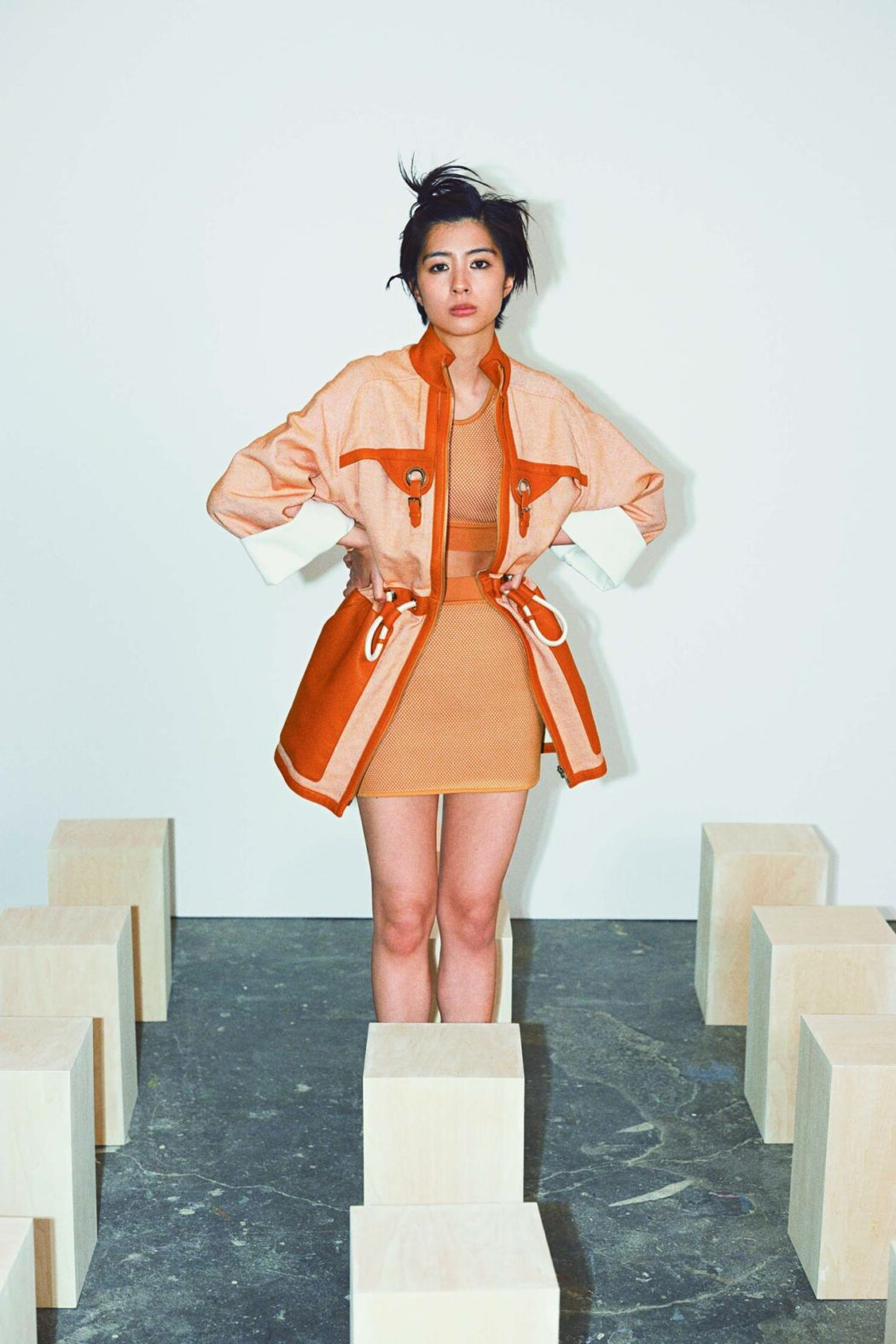Hair by Shingo Shibata
FIGARO japon April issue 2022