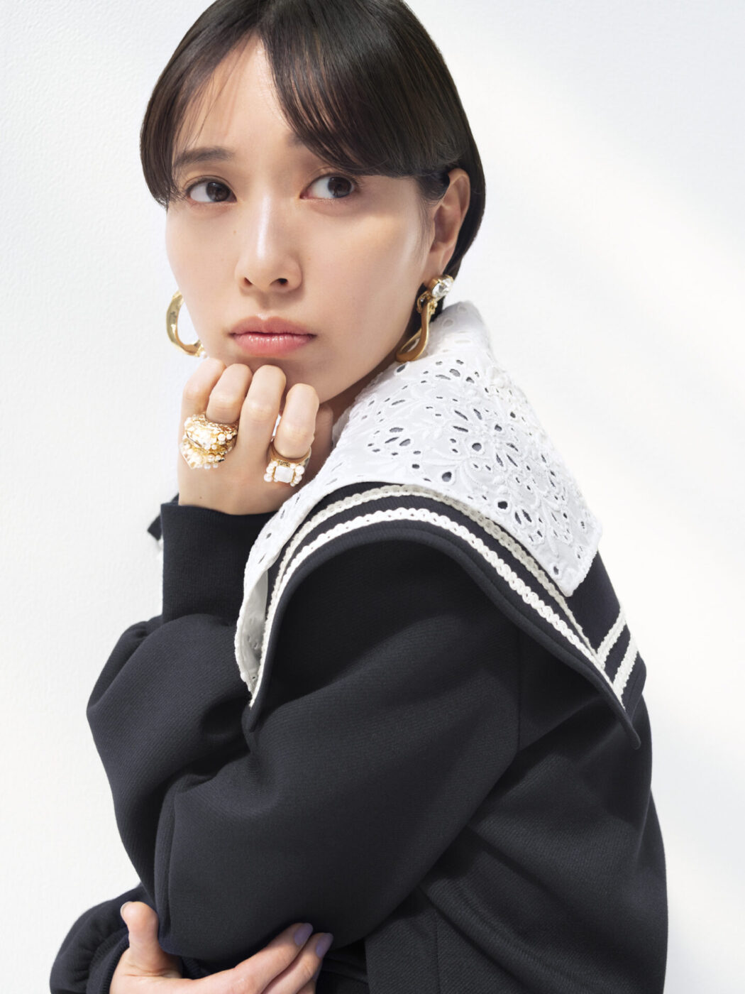 Styled by Yoko Kageyama
GINZA.COM ADEAM × Erika Toda