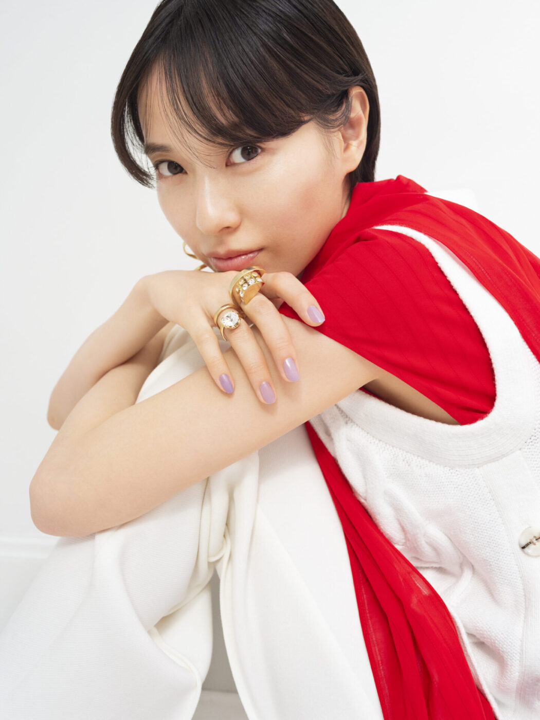 Styled by Yoko Kageyama
GINZA.COM ADEAM × Erika Toda