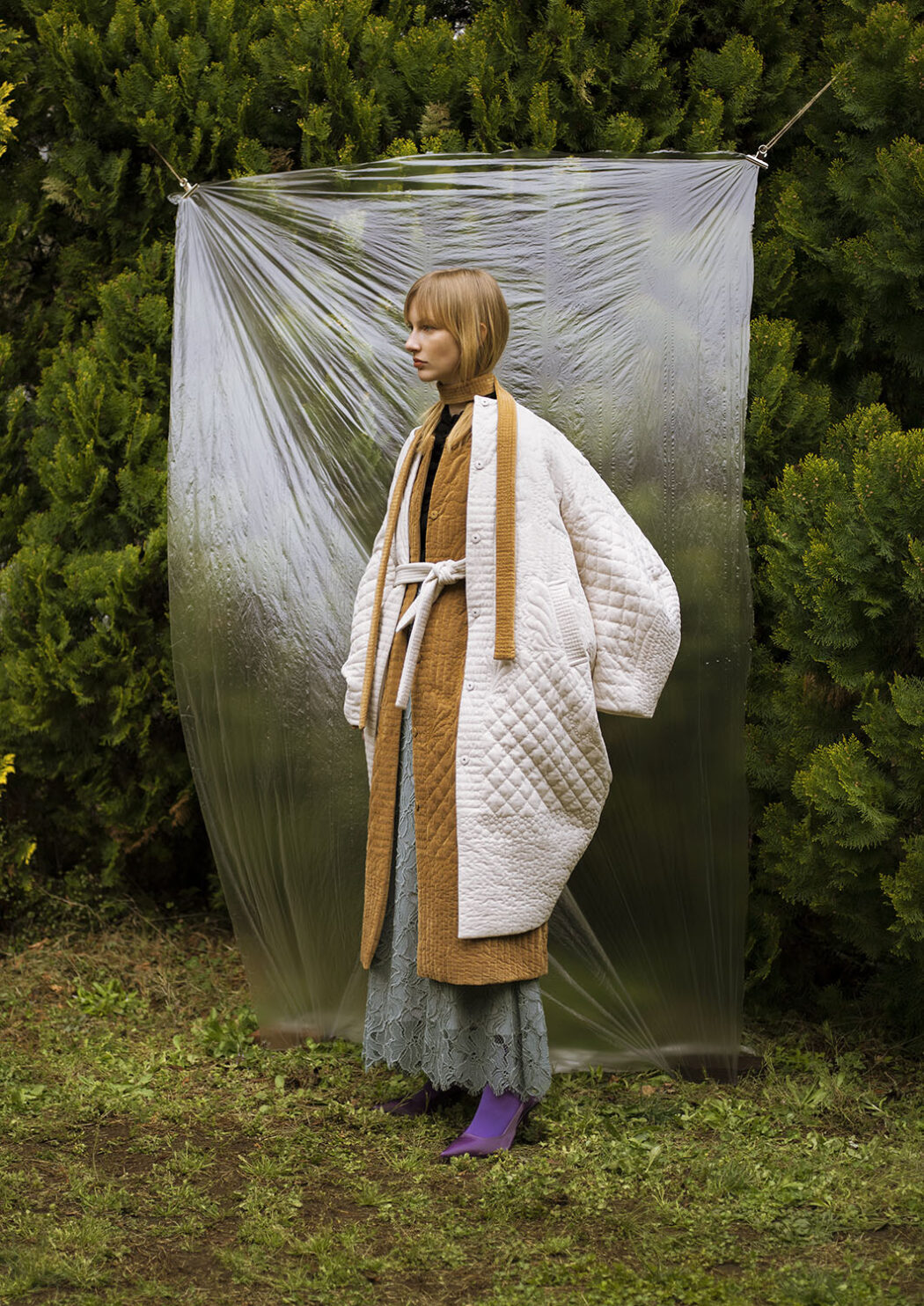 Hair by Waka Adachi
Masaco Teranishi 22-23AW