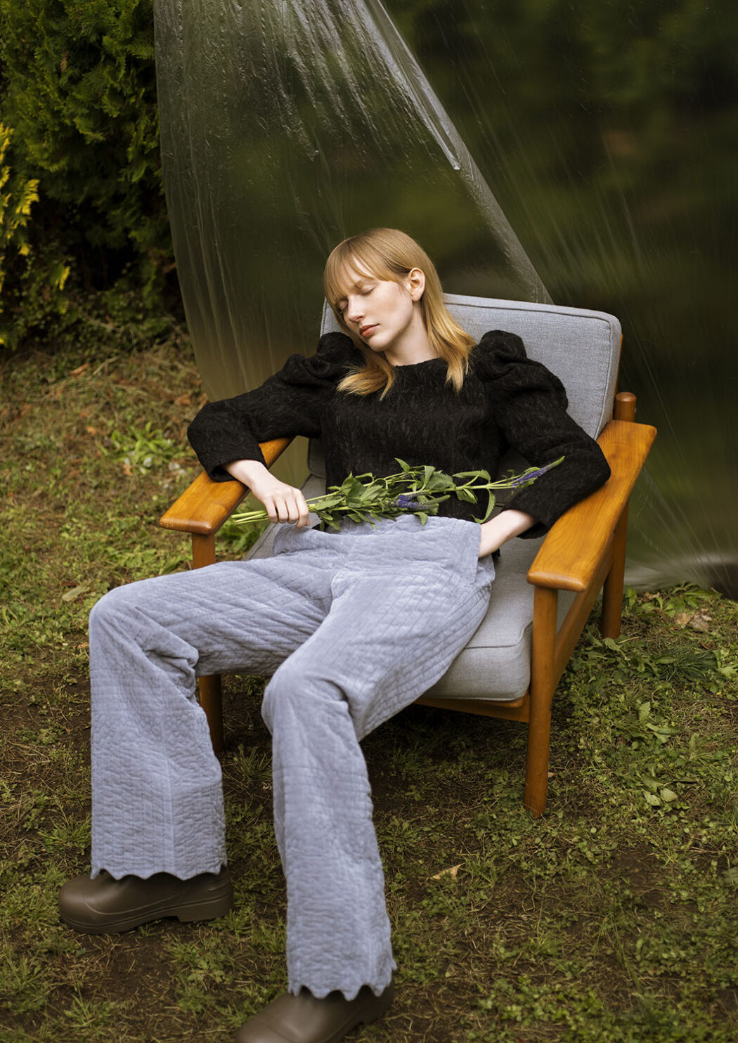 Hair by Waka Adachi
Masaco Teranishi 22-23AW