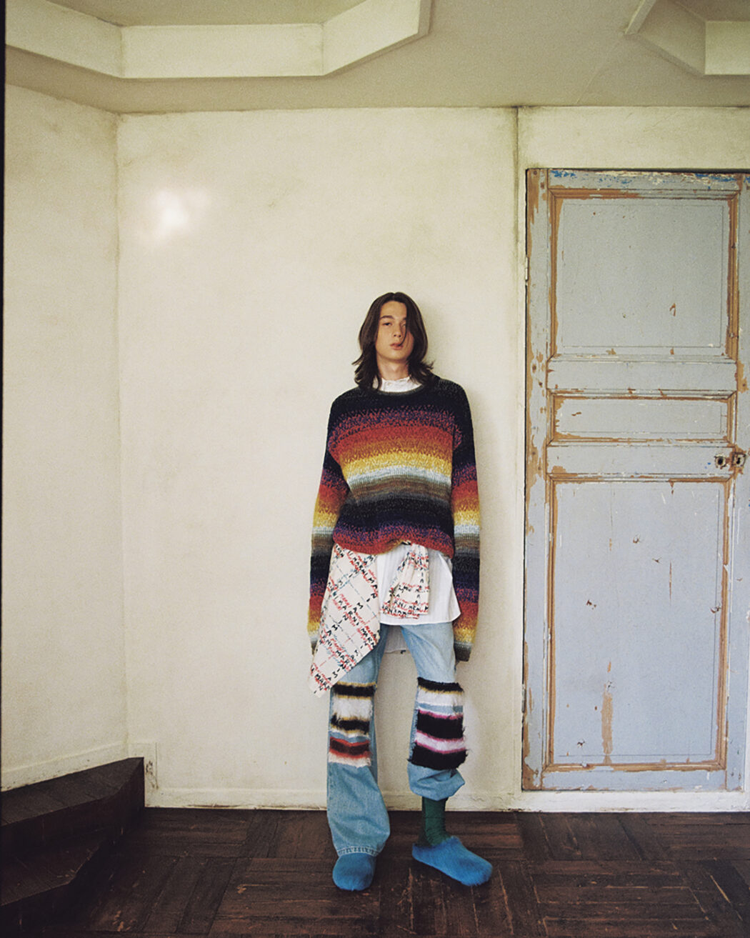 Hair by Waka Adachi
NYLON JAPAN October issue 2022