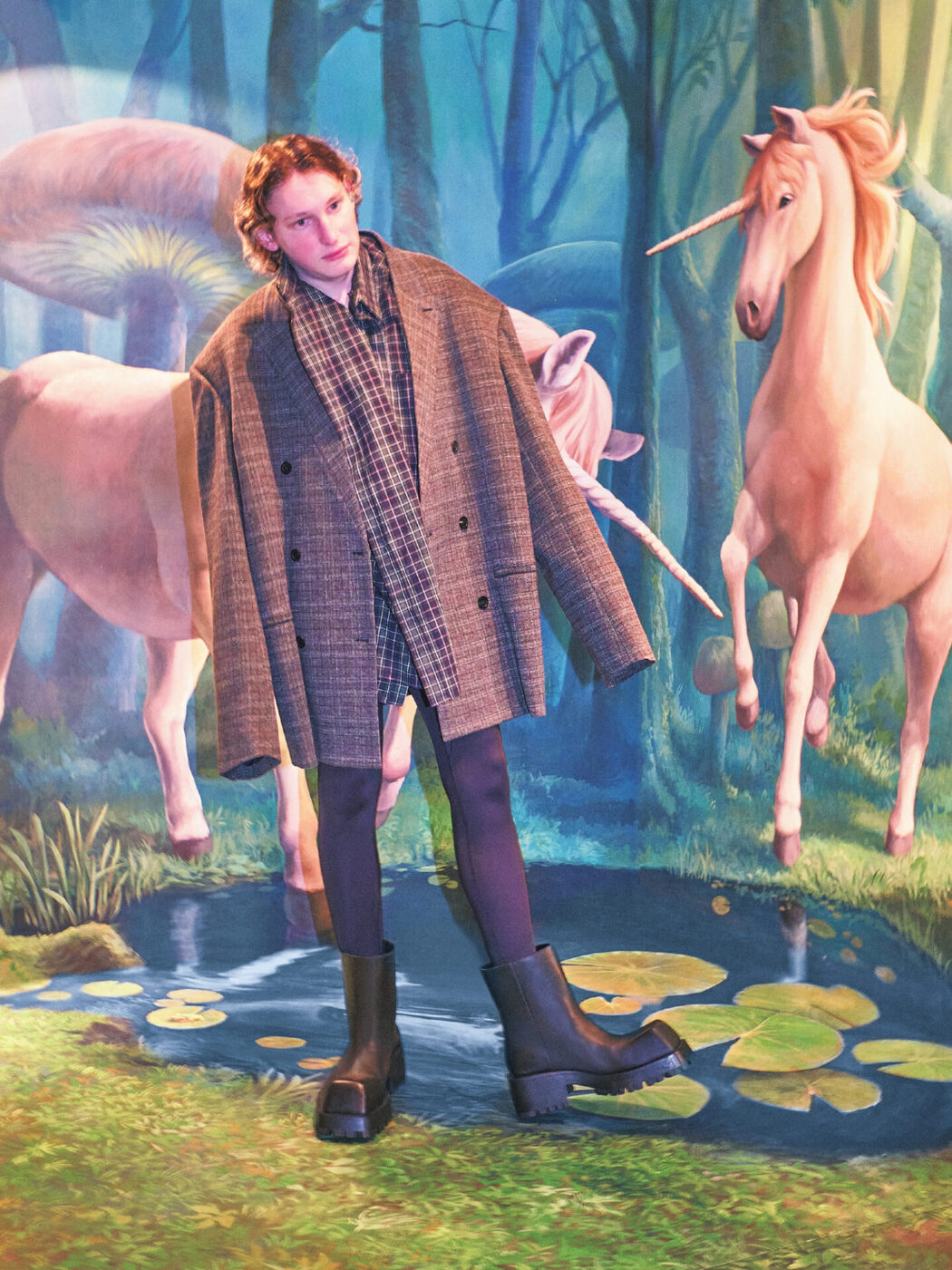 Hair by Waka Adachi
Them magazine / BALENCIAGA