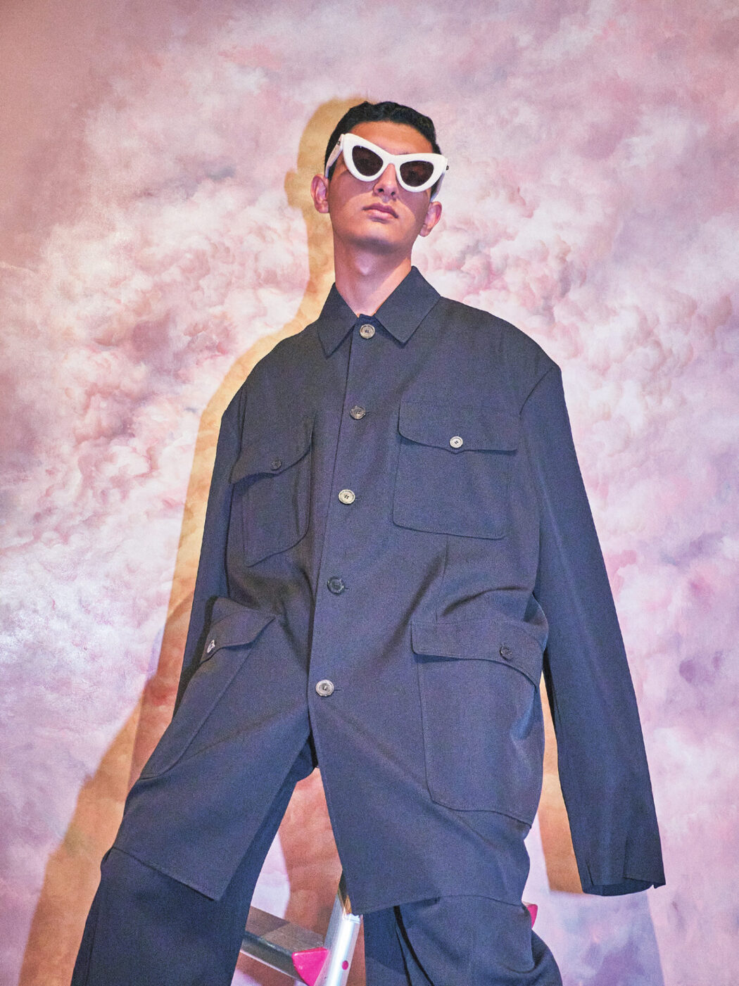 Hair by Waka Adachi
Them magazine / BALENCIAGA