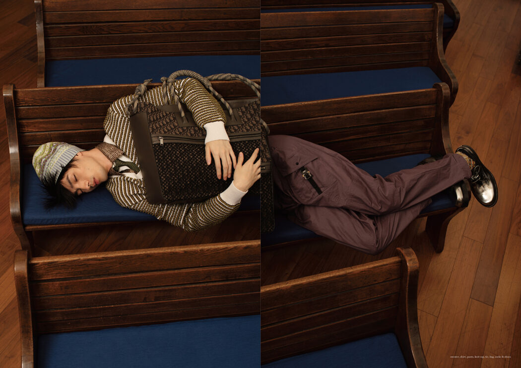 Make up by Yumi Endo
commons & sense man ISSUE32