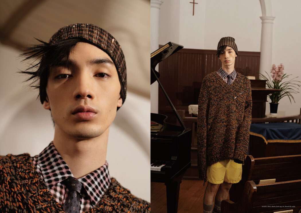 Make up by Yumi Endo
commons & sense man ISSUE32