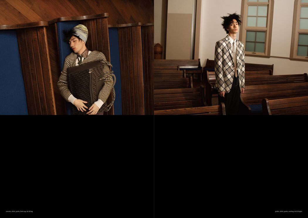 Make up by Yumi Endo
commons & sense man ISSUE32