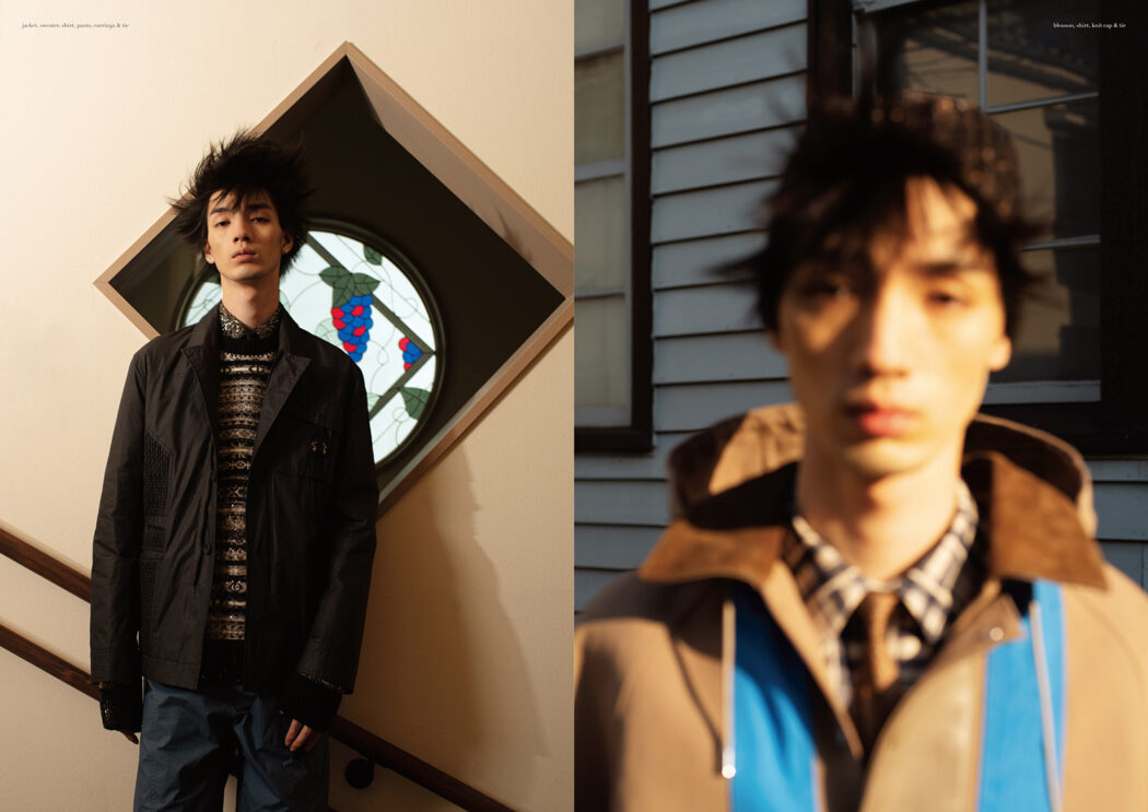 Make up by Yumi Endo
commons & sense man ISSUE32