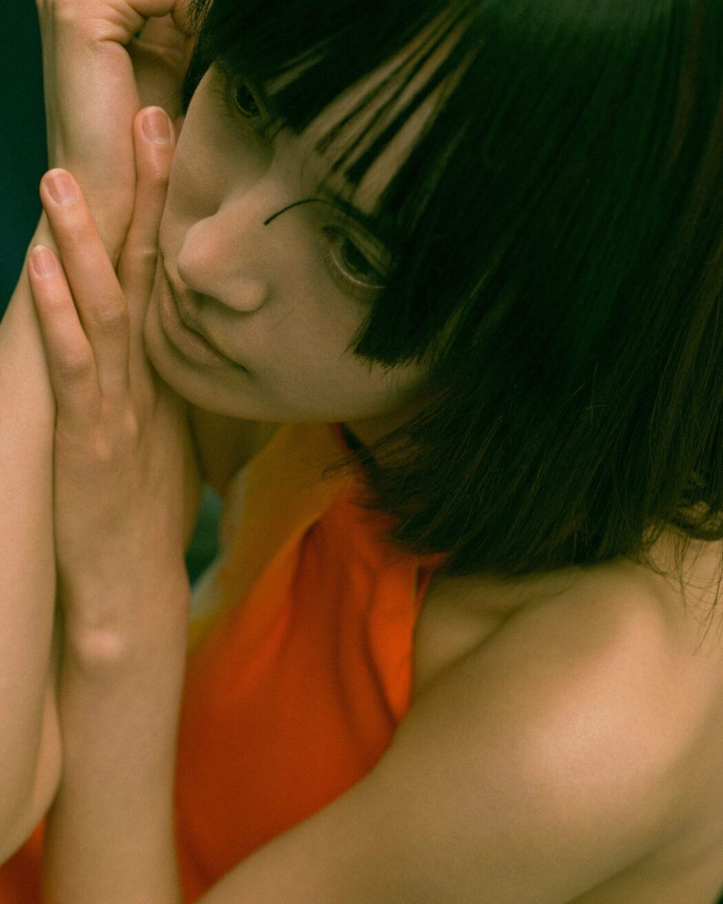 Hair by Waka Adachi
The Fashion Post / FERAGAMO