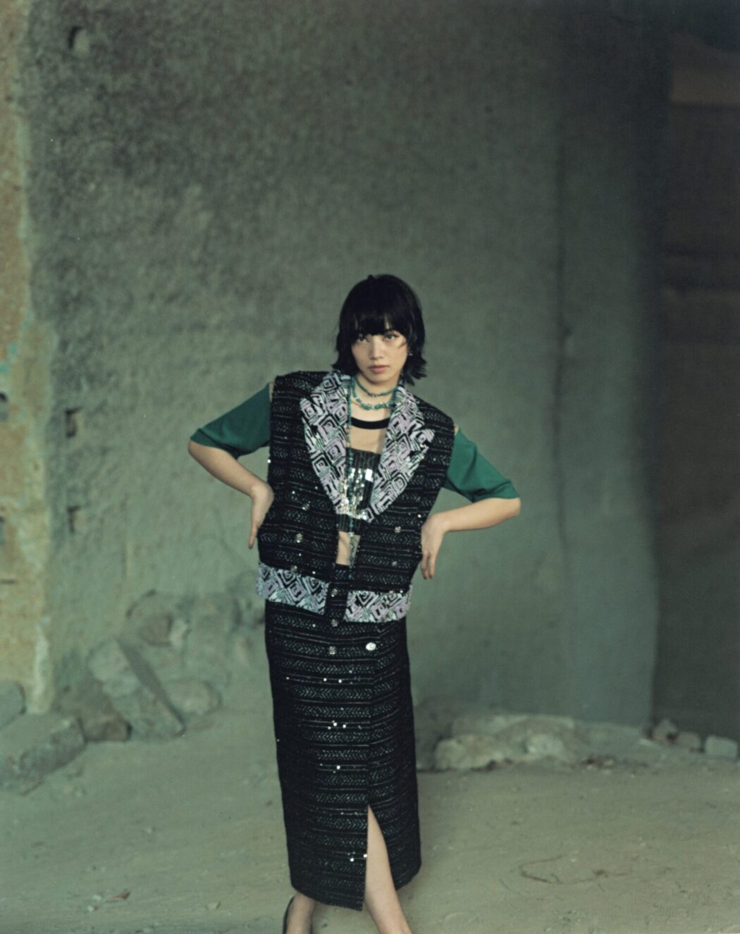 Hair by Yusuke Morioka
Numero TOKYO July / August issue 2023