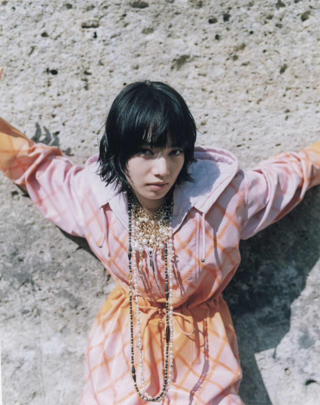 Hair by Yusuke Morioka
Numero TOKYO July / August issue 2023