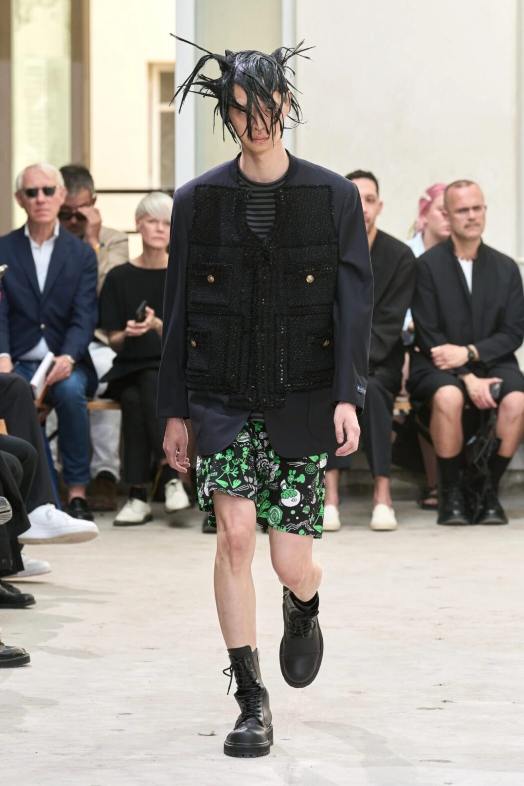 Hair by Shingo Shibata
JUNYA WATANABE 24SS