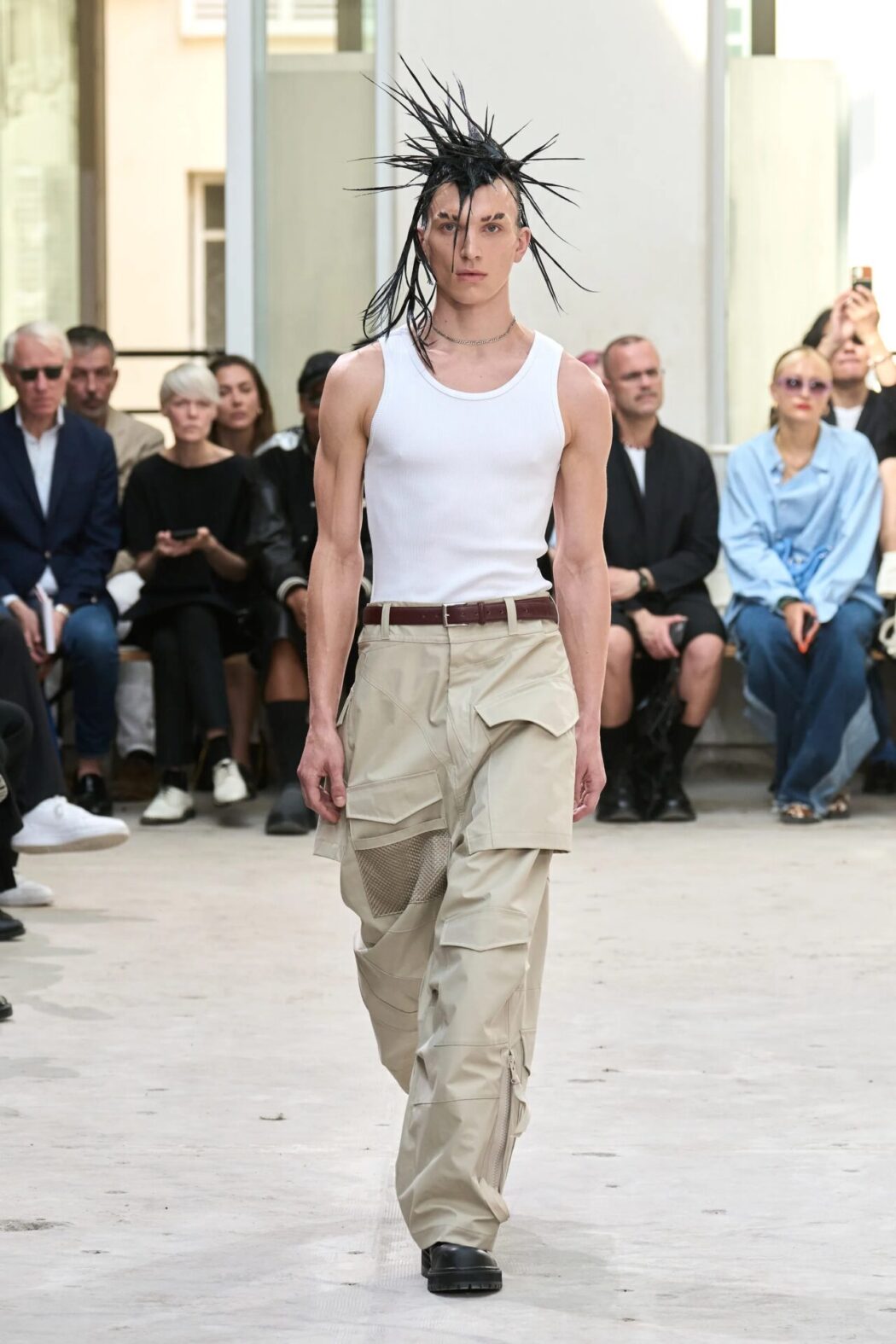 Hair by Shingo Shibata
JUNYA WATANABE 24SS