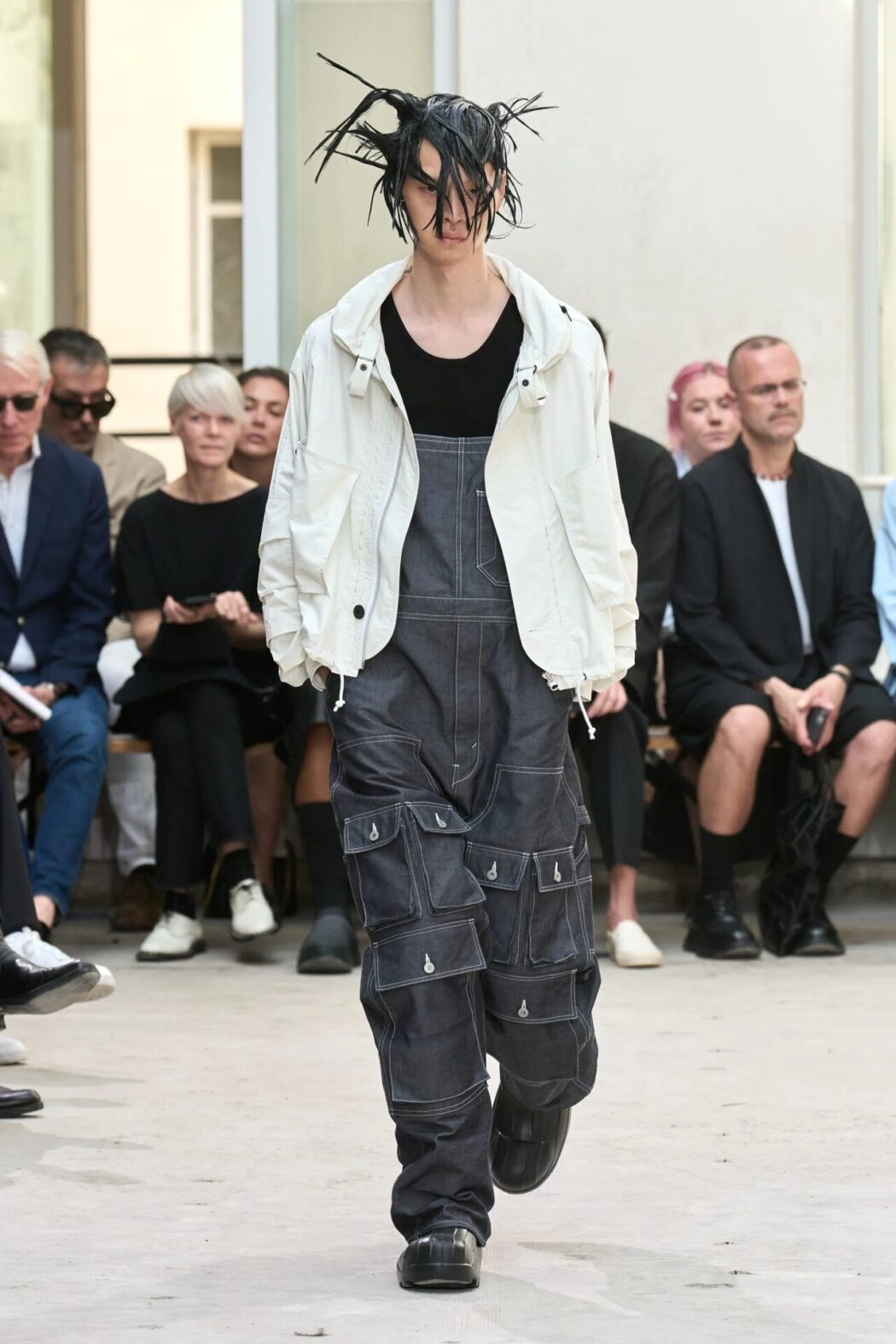 Hair by Shingo Shibata
JUNYA WATANABE 24SS